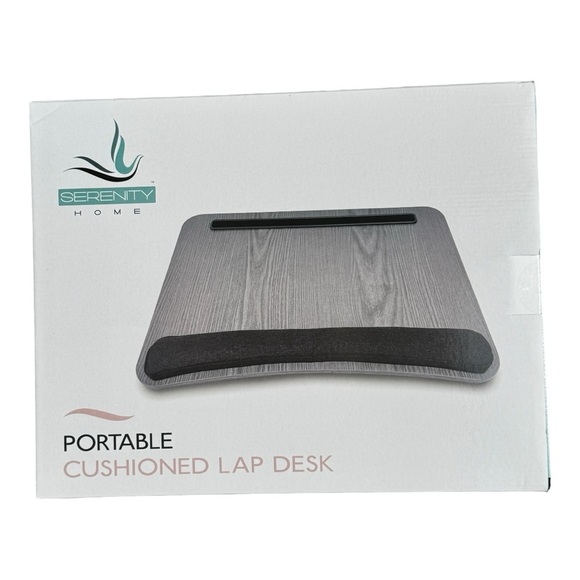 Serenity Home Portable Cushioned Lap Desk NIB - Picture 3 of 3
